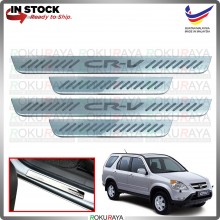 [BESI] HONDA CRV CR-V RD4-RD9 2002-2007 Stainless Steel Chrome Side Sill Kicking Plate Garnish Moulding Cover Trim Car