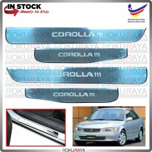 [BESI] Toyota Corolla AE 110 SEG 111 Stainless Steel Chrome Side Sill Kicking Plate Garnish Moulding Cover Trim Car