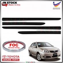 [BLACK] Toyota Vios XP40 NCP42 Original Side Door Moulding Garnish Body Lining Panel Car Accessories Parts