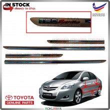[BROWN] Toyota Vios NCP93 Dugong NCP150 Keli Original Side Door Moulding Garnish Body Lining Panel Car Accessories Parts