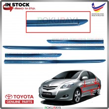 [BLUE METALLIC] Toyota Vios NCP93 Dugong Original Side Door Moulding Garnish Body Lining Panel Car Accessories Parts