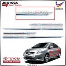 ORIGINAL [1DO WHITE] Toyota Vios NCP93 Dugong Side Door Moulding Garnish Body Lining Panel Car Accessories Parts