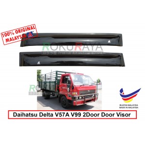 Daihatsu Delta V57A V99 Lorry 2Door AG Door Visor Air Press Wind Deflector (Small 7cm Width)