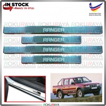 [BESI] Ford Ranger 1998-2006 Stainless Steel Chrome Side Sill Kicking Plate Garnish Moulding Cover Trim Car Accessories