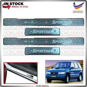 [BESI] Kia Sportage NB Stainless Steel Chrome Side Sill Kicking Plate Garnish Moulding Cover Trim Car Accessories