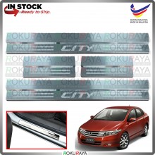 [BESI] Honda City TMO TM0 Stainless Steel Chrome Side Sill Kicking Plate Garnish Moulding Cover Trim Car Accessories