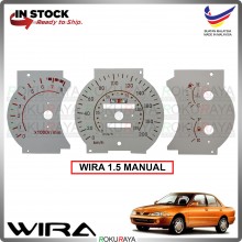 [1.5 MANUAL] Proton Wira RALLIART ORANGE Meter Panel Garnish Decoration Cover Car Accessories Local Parts