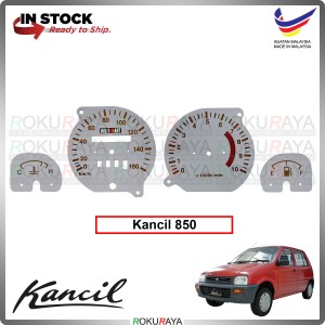 [850] Perodua Kancil RALLIART ORANGE Manual Auto Meter Panel Garnish Decoration Cover Car Accessories Local Parts
