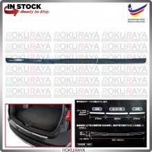 [JAPAN] Chrome Universal ABS Car Rear Bumper Step Scratch Guard Shield Garnish Protector Padding Car Accessories Parts