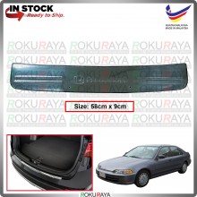 [BESI] Universal Honda Civic EG Accord Original Chrome Car Rear Bumper Step Scratch Guard Shield Garnish Protector Pad