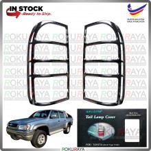 [CHROME] Toyota Hilux SR 165 166 WELLSTAR ABS Plastic Rear Tail Lamp Garnish Moulding Cover Trim Car Accessories Parts
