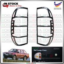 [CHROME] Ford Ranger Old 1998-2006 WELLSTAR ABS Plastic Rear Tail Lamp Garnish Moulding Cover Trim Car Accessories Parts