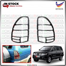 [CHROME] Isuzu Panther TBR541 WELLSTAR ABS Plastic Rear Tail Lamp Garnish Moulding Cover Trim Car Accessories Parts