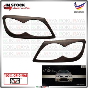 [INDIUM] Proton Waja ABS Plastic Front Head Lamp Garnish Moulding Cover Trim Car Accessories