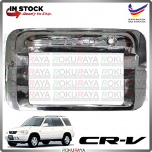 [CHROME] Honda CRV RD1 RD2 RD3 1997 JDM Plastic Rear Bonnet Number Plate Holder Frame Garnish Moulding Cover Trim Car