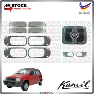 [CHROME] Perodua Kancil Old Side Signal Door Inner Outer Handle Fuel Cap Garnish Moulding Cover Car Accessories