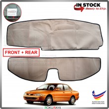 [BEIGE] Proton Wira SEDAN ONLY Front Rear Type R Dashboard Cover Leather PU PVC Car Accessories Local Parts