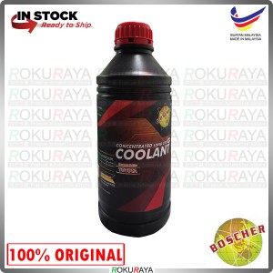 [1LITER] Boscher Original Genuine Concentrated Long Life Radiator Coolant (Recommended for Toyota Honda Proton Perodua)