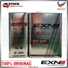 [4 LITER] EXN The Lubricant Expert Original Genuine ATF CVT Atfios Fully Synthetic Multi Vehicle Fluid City Jazz Estima