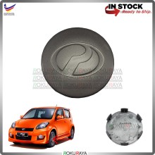 [DARK GREY] Perodua Myvi 2008 SE2 Sport Rim Center Wheel Cap Cover Ornament Car Accessories Local Parts