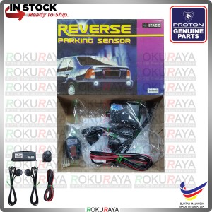 [ORIGINAL] Itaco Proton Waja Reverse Parking Back Up Ultrasonic Radar Sensor System Buzzer Eyes Car Local Parts