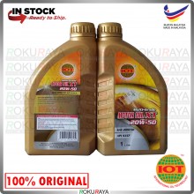 [1 LITER] 1L XT 20W-50 Motor Oil Multi-Grade API SJ/CF Minyak Motor IOT (Minyak Hitam Kereta/Minyak Tambah/Top Up Oil)