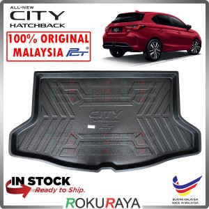 Honda City HATCHBACK Original HDPE Non Slip Rear Trunk Boot Cargo Tray Car Accessories Parts