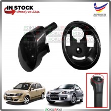 [BUTTON and BASE 2PCS] Proton Saga BLM FLX Persona Satria Neo Original Auto Gear Knob Cover Car Accessories Local Parts