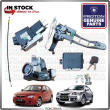 [ORIGINAL] Proton Gen2 Persona Old Genuine Alarm Ignition Door Key immobilizer Inner Lock Latch Full Set