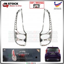 [CHROME] Perodua Myvi Lagi Best Icon Custom Fit ABS Plastic Rear Tail Lamp Garnish Moulding Cover