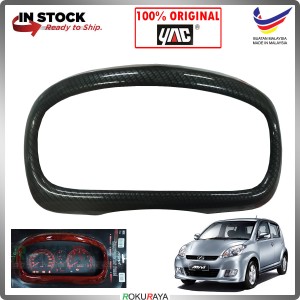 [KEVLAR CARBON] Perodua Myvi Old Meter Cluster Panel Garnish Moulding Cover Trim Assy Car Accessories Local Parts