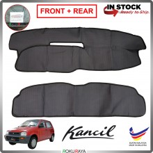 [GREY] Perodua Kancil Lompat Old Front Rear Type R Dashboard Cover Leather PU PVC Car Accessories Local Parts
