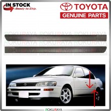 [ORIGINAL REAR] 1PCS Toyota Corolla AE100 Genuine Original Side Door Moulding Garnish Body Lining Panel Parts