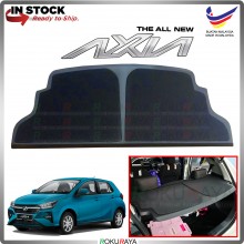 Perodua Axia New 2023 Custom Fit Grey PVC Leather Rear Top Speaker Board 15mm Thick Car Accessories Audio Parts