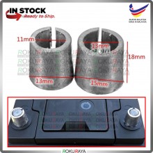 [CLEARANCE] 1SET 2PCS x Car Battery Terminal Post Adapter Shim Positif Positive Negatif Negative