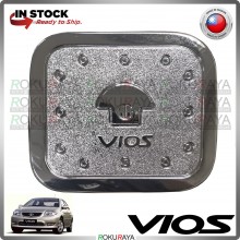 [CHROME] Toyota Vios NCP42 Orga Wellstar ABS Plastic Fuel Gas Tank Cap Garnish Moulding Cover Trim Car Accessories Parts