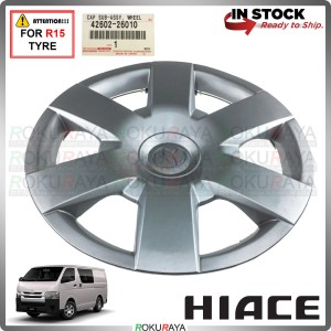 [ORGINAL 1PCS] Toyota Hiace R15'' Inch Genuine Car Wheel Cover Tyre Center Hub Cap Steel Rim Car Accessories