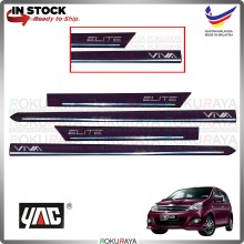 [P14 CLASSY DARK PURPLE] Perodua Viva ELITE Original Side Door Moulding Garnish Body Lining Panel Car Accessories