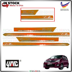 [R60 TANGERINE ORANGE] Perodua Viva ELITE Original Side Door Moulding Garnish Body Lining Panel Car Accessories