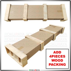 [ADD ON] 4PCS Wood Packing and Warranty
