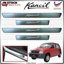 [BESI] Perodua Kancil Lompat Old Stainless Steel Chrome Side Sill Kicking Plate Garnish Moulding Cover Trim Car Accessories