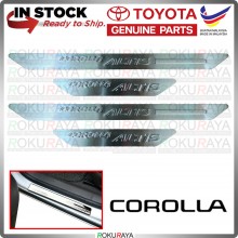 [BESI] 4PCS Toyota Corolla SEG LE KE30 70 AE80 90 101 111 Universal Side Sill Kicking Plate Garnish Moulding Cover Trim