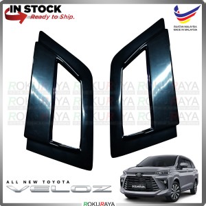 Perodua Avanza Veloz 2022 3rd Gen Aerodynamic Front Triangle Side Window Mirror Cover (J's JS Racing Design)