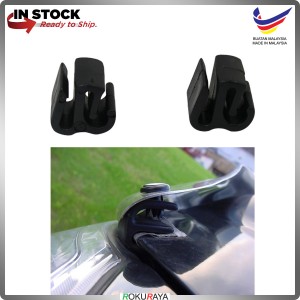 1PCS Original Rubber Front Bonnet Bug Visor Buckle Hood Trunk Clip Fastener Clamp Protector End Suit