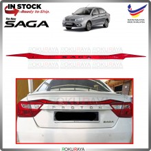 Proton Saga New Facelift MC2 VVT Red Rear Bonnet Center Safety Reflective Reflector Car Accessories Local Parts