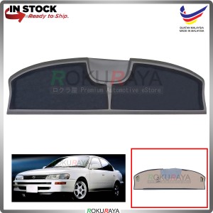 Toyota Corolla SEG AE100 101 Series Custom Fit Grey PVC Leather Rear Top Speaker Board 15mm Thick Car Accessories Audio