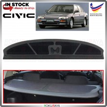 Honda Civic Old EX SH4 Custom Fit Grey PVC Leather Rear Top Speaker Board 15mm Thick Car Accessories Audio Parts