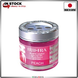 [PEACH] Original FRU FRA JAPAN Velvet Musk Air Freshener Perfume (45G)