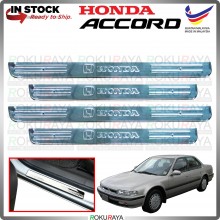 [BESI] Honda Accord SM4 Stainless Steel Chrome Side Sill Kicking Plate Garnish Moulding Cover Trim Car Accessories