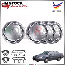 Proton Saga Iswara Universal R13'' Inch Car Wheel Cover Tyre Center Hub Cap Steel Rim Accessories Parts
